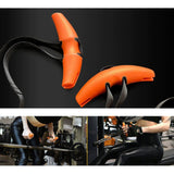 Maxbell 2Pcs Pull up Bar Handles Training Grips Row Attachment Home Barbell