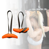 Maxbell 2Pcs Pull up Bar Handles Training Grips Row Attachment Home Barbell
