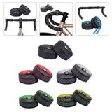 Maxbell Soft Road Bike Handlebar Tapes Anti Vibration Nonslip Cycling Handle Wrap black