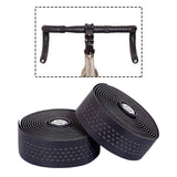 Maxbell Soft Road Bike Handlebar Tapes Anti Vibration Nonslip Cycling Handle Wrap black