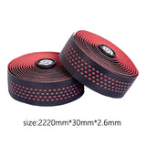 Maxbell Soft Road Bike Handlebar Tapes Anti Vibration Nonslip Cycling Handle Wrap red