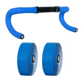 Maxbell Bike Handlebar Tape Soft Bicycle Bar Tape Anti Vibration Cycling Handle Wrap Blue