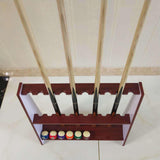 Maxbell Pool Cue Holder Snooker Cue Rack Vertical Freestanding Billiard Cue Rack