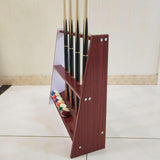 Maxbell Pool Cue Holder Snooker Cue Rack Vertical Freestanding Billiard Cue Rack