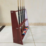 Maxbell Pool Cue Holder Snooker Cue Rack Vertical Freestanding Billiard Cue Rack
