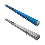 Maxbell Pool Cue Hard Case with Handle and Lock Billiard Cue Storage Padded Interior Argent