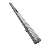 Maxbell Pool Cue Hard Case with Handle and Lock Billiard Cue Storage Padded Interior Argent
