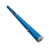 Maxbell Pool Cue Hard Case with Handle and Lock Billiard Cue Storage Padded Interior Blue