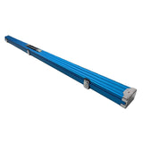 Maxbell Pool Cue Hard Case with Handle and Lock Billiard Cue Storage Padded Interior Blue