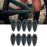 Maxbell 10 Packs Bike Cable Clips Brake Gear Housing Fixing Holder for Brake Cable