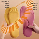 Maxbell Self Heated Thermal Insoles Breathable Feet Warm for Sports Hiking Hunting yellow 235mm