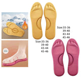 Maxbell Self Heated Thermal Insoles Breathable Feet Warm for Sports Hiking Hunting yellow 235mm