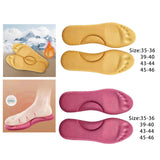 Maxbell Self Heated Thermal Insoles Breathable Feet Warm for Sports Hiking Hunting yellow 235mm