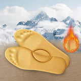 Maxbell Self Heated Thermal Insoles Breathable Feet Warm for Sports Hiking Hunting yellow 275mm