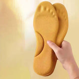 Maxbell Self Heated Thermal Insoles Breathable Feet Warm for Sports Hiking Hunting yellow 275mm