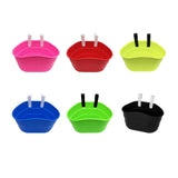 Maxbell Bike Basket Removable Waterproof Seat for Road Bike Front Handlebar Boys Pink