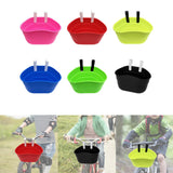 Maxbell Bike Basket Removable Waterproof Seat for Road Bike Front Handlebar Boys Pink