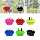 Maxbell Bike Basket Removable Waterproof Seat for Road Bike Front Handlebar Boys Pink
