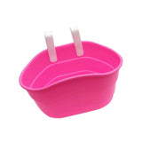 Maxbell Bike Basket Removable Waterproof Seat for Road Bike Front Handlebar Boys Pink