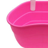 Maxbell Bike Basket Removable Waterproof Seat for Road Bike Front Handlebar Boys Pink