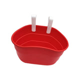 Maxbell Bike Basket Removable Waterproof Seat for Road Bike Front Handlebar Boys Red