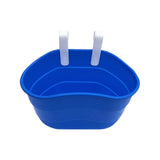 Maxbell Bike Basket Removable Waterproof Seat for Road Bike Front Handlebar Boys Blue
