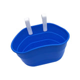 Maxbell Bike Basket Removable Waterproof Seat for Road Bike Front Handlebar Boys Blue