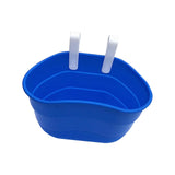 Maxbell Bike Basket Removable Waterproof Seat for Road Bike Front Handlebar Boys Blue