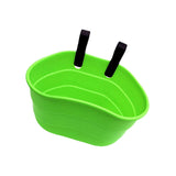 Maxbell Bike Basket Removable Waterproof Seat for Road Bike Front Handlebar Boys Green