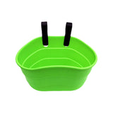 Maxbell Bike Basket Removable Waterproof Seat for Road Bike Front Handlebar Boys Green