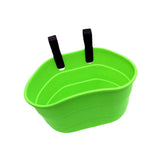 Maxbell Bike Basket Removable Waterproof Seat for Road Bike Front Handlebar Boys Green
