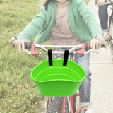 Maxbell Bike Basket Removable Waterproof Seat for Road Bike Front Handlebar Boys Green