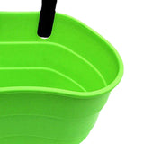 Maxbell Bike Basket Removable Waterproof Seat for Road Bike Front Handlebar Boys Green