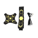 Maxbell Kick Throw Solo Practice Fits Ball 3, 4,and 5 Game Ball Hands Soccer Trainer Ball
