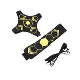 Maxbell Kick Throw Solo Practice Fits Ball 3, 4,and 5 Game Ball Hands Soccer Trainer Ball