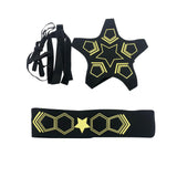 Maxbell Kick Throw Solo Practice Fits Ball 3, 4,and 5 Game Ball Hands Soccer Trainer Star