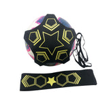 Maxbell Kick Throw Solo Practice Fits Ball 3, 4,and 5 Game Ball Hands Soccer Trainer Star
