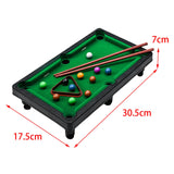 Maxbell Mini Table Pool Toy Billiards Game Balls Snooker travel Indoor S