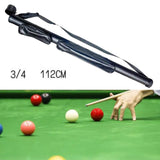 Maxbell Billiards Pool Cue Case Dust Proof Adjustable Shoulder Strap Carrying Box 112CM