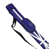 Maxbell Billiards Pool Cue Case Dust Proof Adjustable Shoulder Strap Carrying Box  80CM Blue