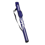 Maxbell Billiards Pool Cue Case Dust Proof Adjustable Shoulder Strap Carrying Box  80CM Blue
