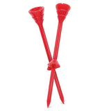 Maxbell 30Pcs Golf Tees Reusable Low Resistance Hitting Plastic Ball Holder Beginner 45mm