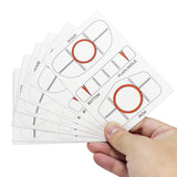 Maxbell Set of 10 Golf Impact Labels Alignment Training Aid for Outdoors Beginner