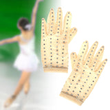 Maxbell Ice Skating Gloves fashion Show Performance Competition Practice XL