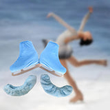 Maxbell Ice Skate Blade Covers Figure Skating Boot Cover Soft Protective Skate XXL