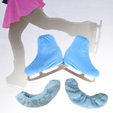 Maxbell Ice Skate Blade Covers Figure Skating Boot Cover Soft Protective Skate XXL