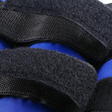 Maxbell 2x Wrist Ankle Weights Women Men Strength Training Arm Leg Weight Straps 2KG 32x12cm