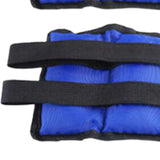 Maxbell 2x Wrist Ankle Weights Women Men Strength Training Arm Leg Weight Straps 2KG 32x12cm