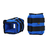 Maxbell 2x Wrist Ankle Weights Women Men Strength Training Arm Leg Weight Straps 2KG 32x12cm