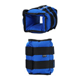 Maxbell 2x Wrist Ankle Weights Women Men Strength Training Arm Leg Weight Straps 2KG 32x12cm